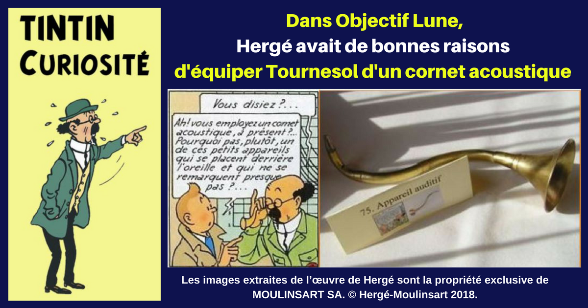 POURQUOI HERGÉ ATIL ATTENDU OBJECTIF LUNE POUR AFFUBLER TOURNESOL D