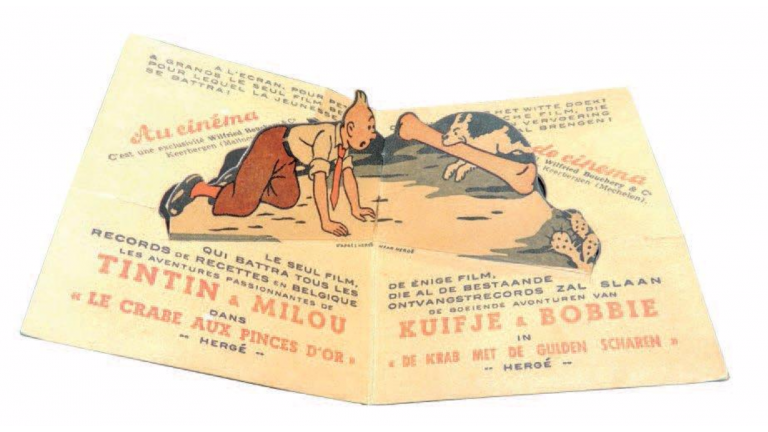 MECCANO 1934 Carte annonçant le passage d'un commercial