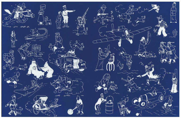 Page De Garde Bleu Et Jaune