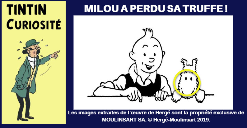 Milou Page De Garde Truffe